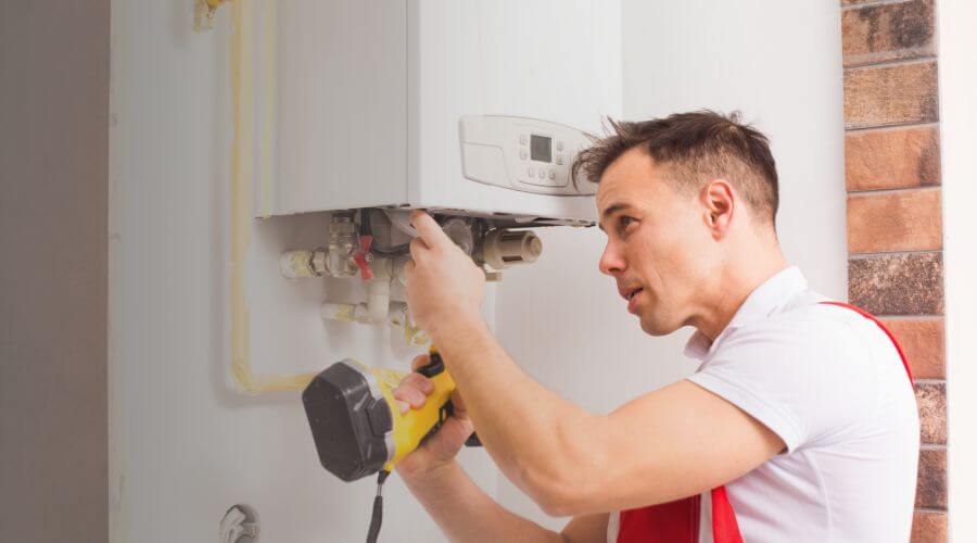 Local water heater installation in Edwall, WA